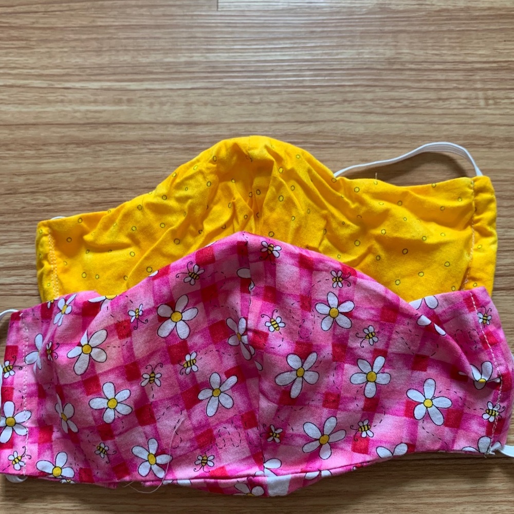 Face Masks (2) Handmade